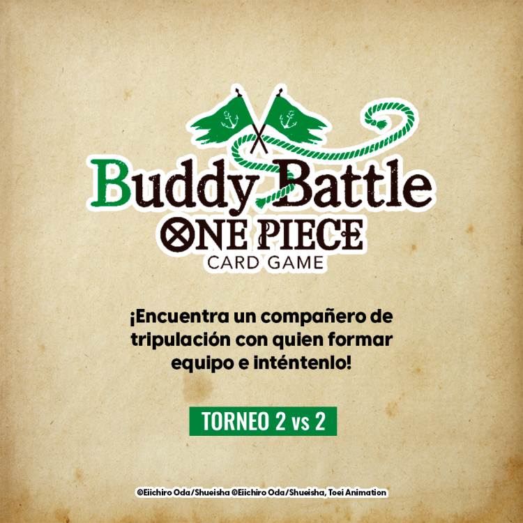 One Piece - Banners Buddy Battle _ Evento Cuadrado